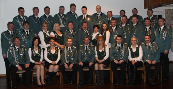 erweiterte Vorstand im Jahr 2012